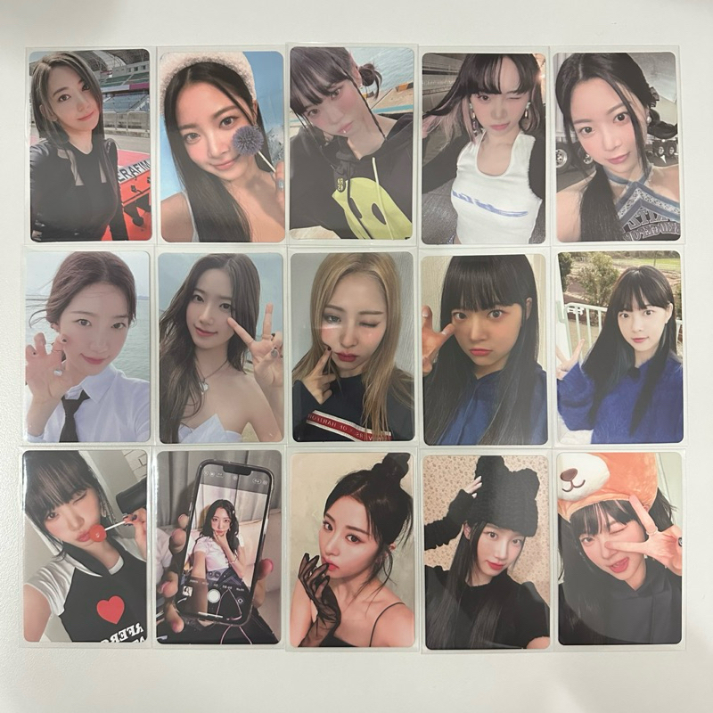 [READY] 01 WTS LE SSERAFIM PHOTOCARD POCA PC CHAEWON SAKURA YUNJIN KAZUHA EUNCHAE GARAM FEARLESS ANT