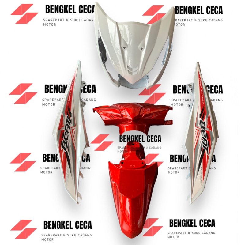 Full body halus beat FI ESP 2015 warna Merah Putih