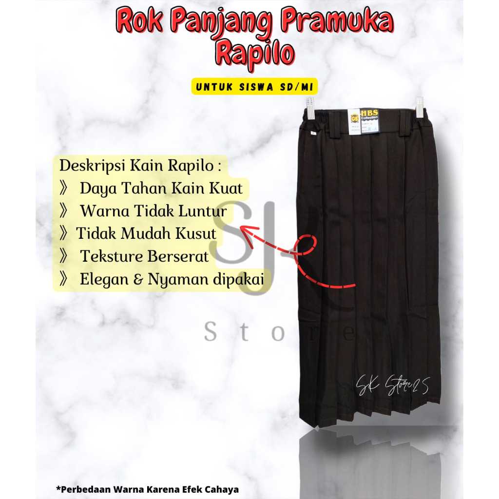 Rok Panjang Pramuka Rapilo Laricci Siswa SD/MI