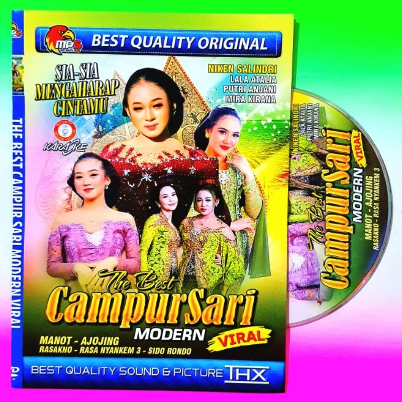Kaset DVD Mp5 Vidi0 Musik Lagu Campursari Modern - Kaset Mp5 Lagu Campursari Full Album Niken Salind