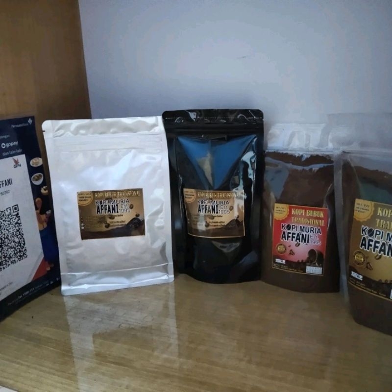 

Kopi Muria Affani Bubuk 250gr Kudus