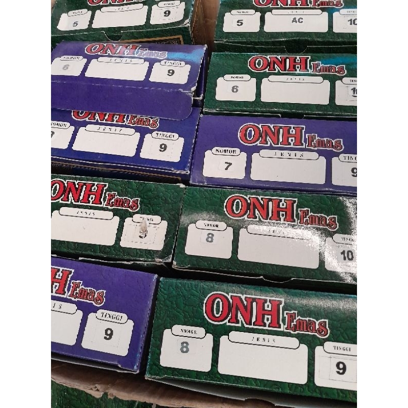 SONGKOK ONH EMAS HITAM POLOS