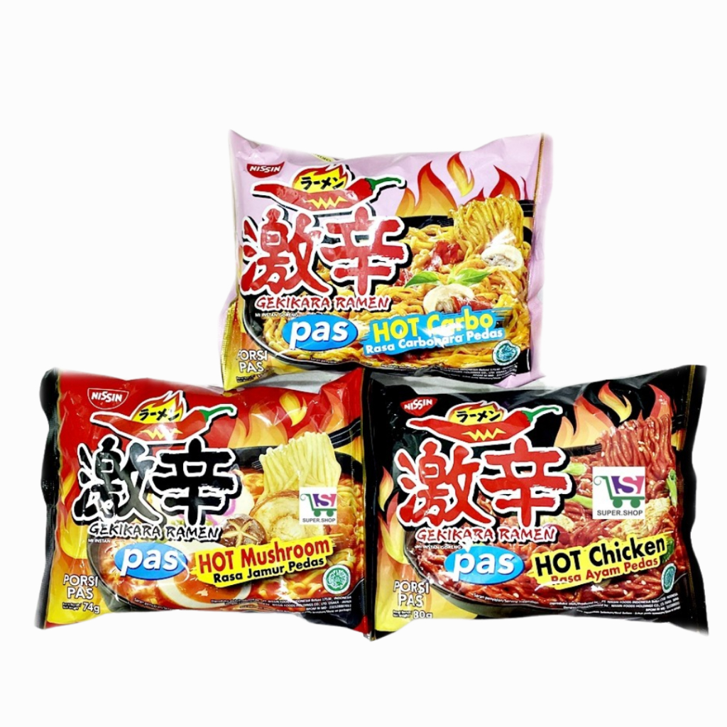 

Gekikara Ramen nissin | isi 5 pcs