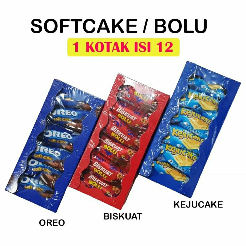 

OREO SOFTCAKE/ BISKUAT BOLU/ KEJU CAKE MURAH