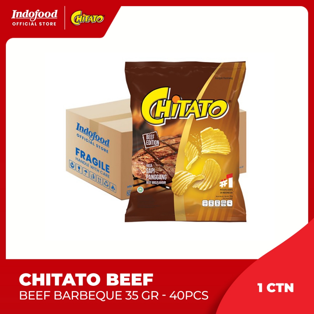 

1 ctn - Chitato Beef Barbeque 35 Gr