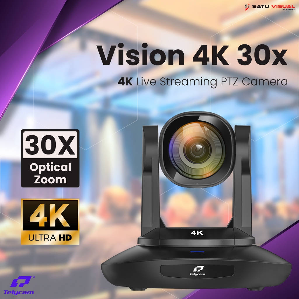 Vision 4K 30x Live Streaming PTZ Camera