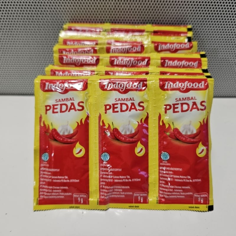 

Indofood Sambal Pedas Renceng ( 36 Sachet )