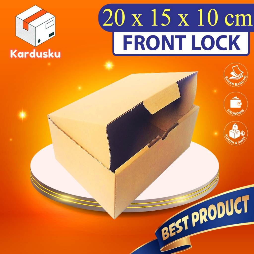 

Kardus Dus box uk 20x15x10 cm (ECER) Die Cut Kotak Packing Baju Makanan hampers,snackbox dll