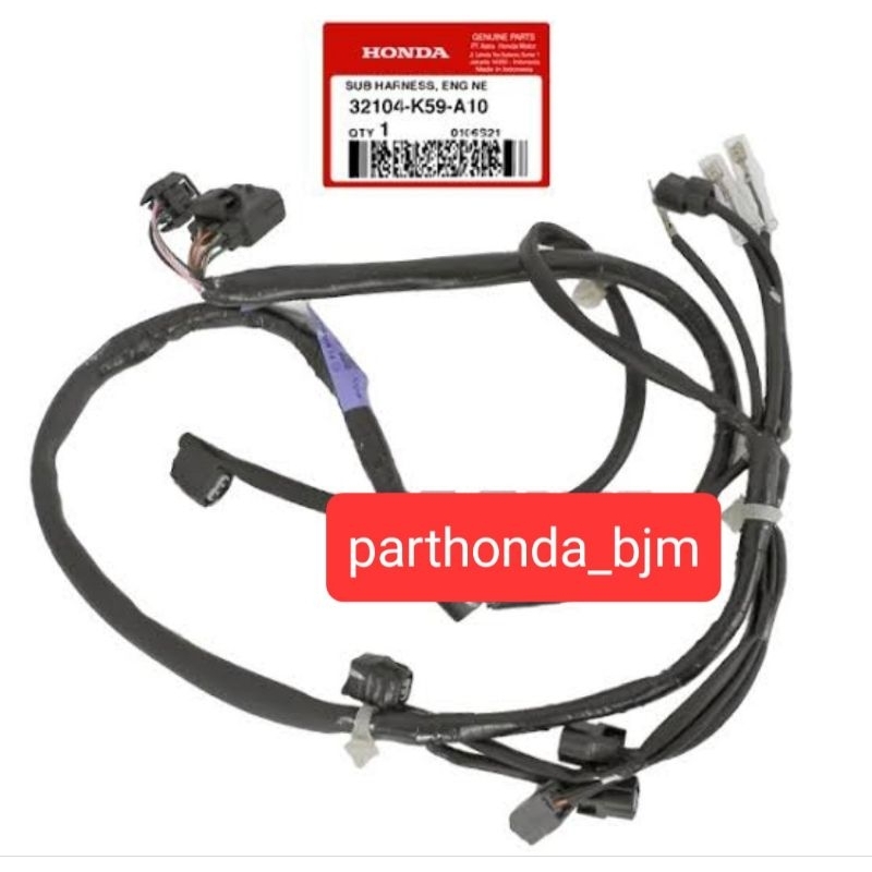 32104-K59-A10 KABEL BODY SENSOR TENGAH VARIO 125 LED OLD KABEL BODY SENSOR TENGAH VARIO 150 LED OLD 
