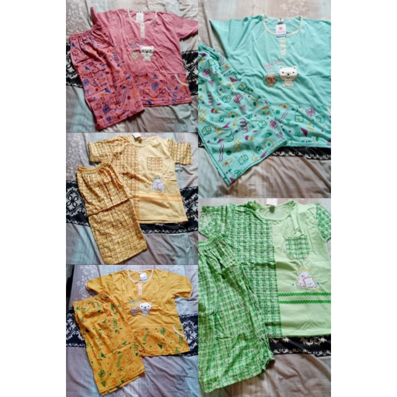 BAJU TIDUR SIELIE CELANA PENDEK JUMBO