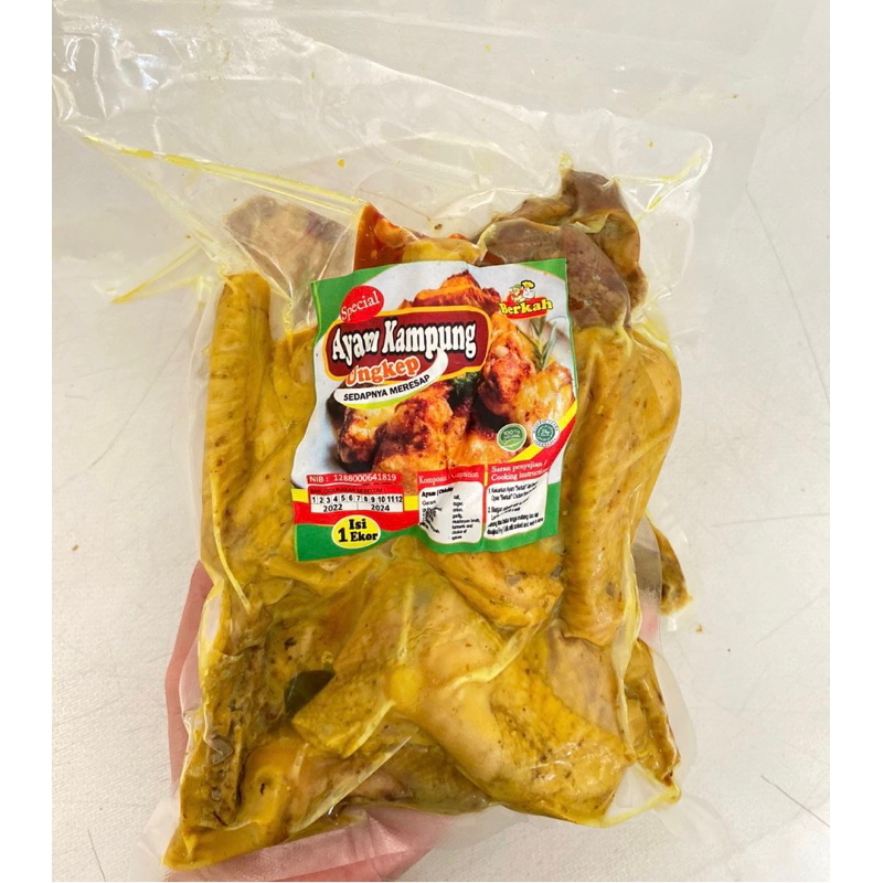 

ayam kampung ungkep + cabe frozen 750g