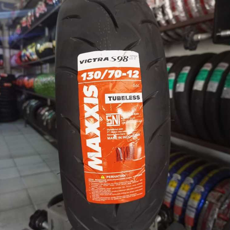 Ban Maxxis VICTRA 130/70-12 Tubeless