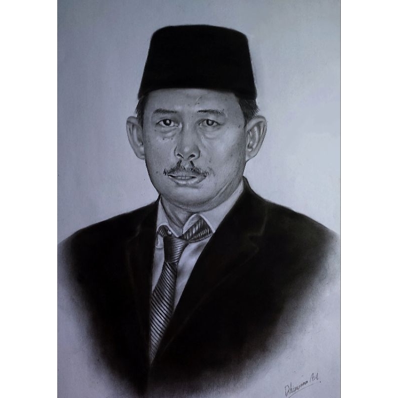 

Sketsa Wajah Hitam Putih Ukuran A3/12R