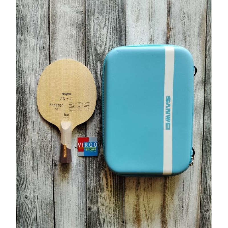 Sanwei Froster PBO Carbon kayu Bet pingpong 100%Original