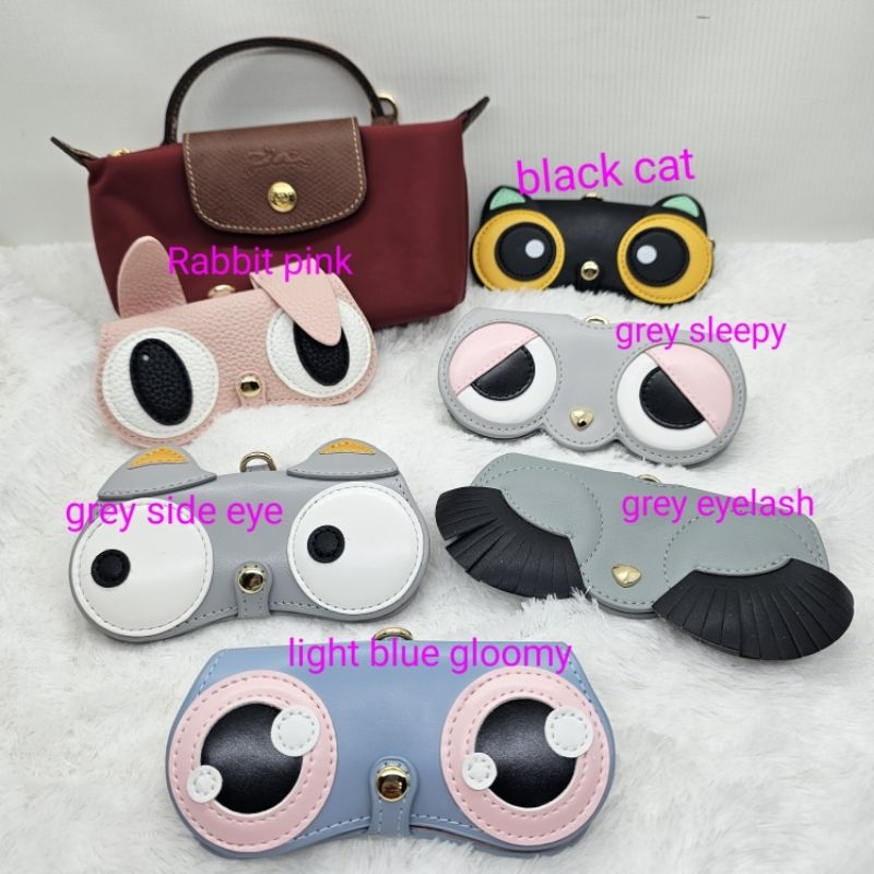Case kacamata/ tempat kacamata/ bagcharm kacamata gantung di tas