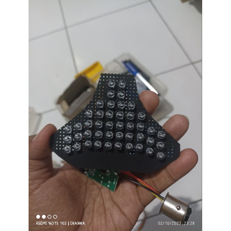 Stoplamp LED Running Beat Deluxe 10 mode otomatis