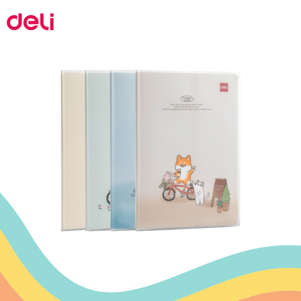 

NOTES DELI A5 N-306 HOLIDAY MOOD (1 PCS)