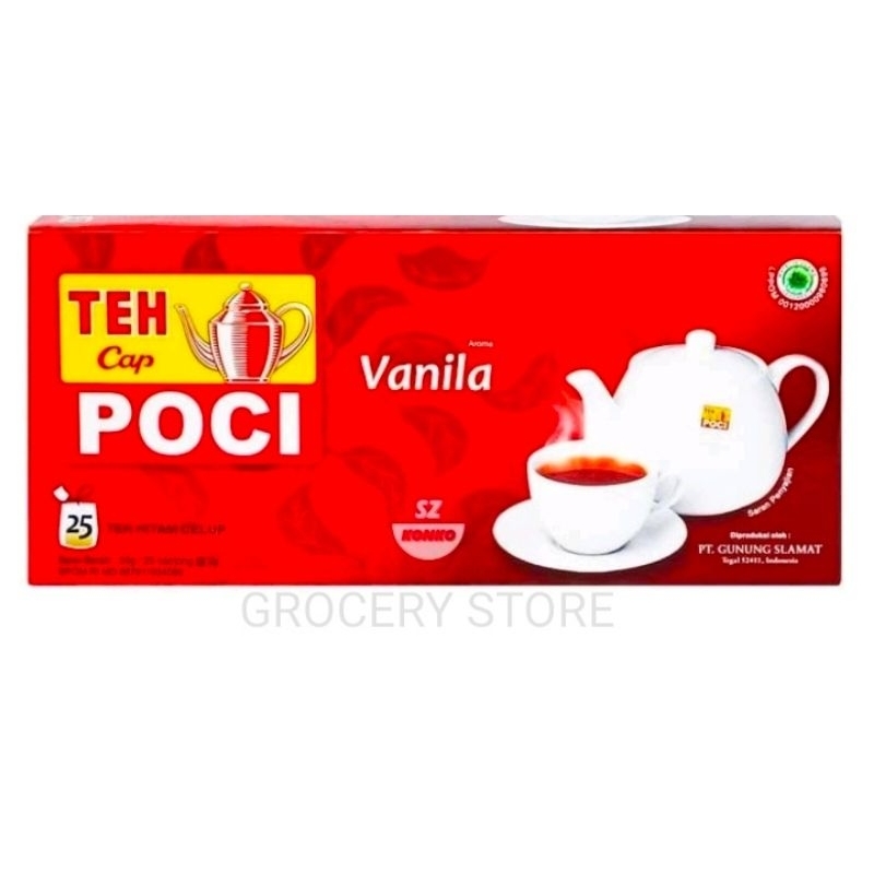 

Teh Poci Aroma Vanila isi (25bag) - Teh Poci Aroma Vanila (1Kotak)