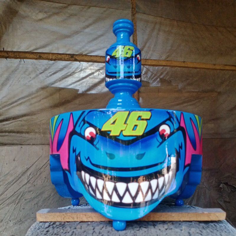 tebok pleci water decal free packing kayu