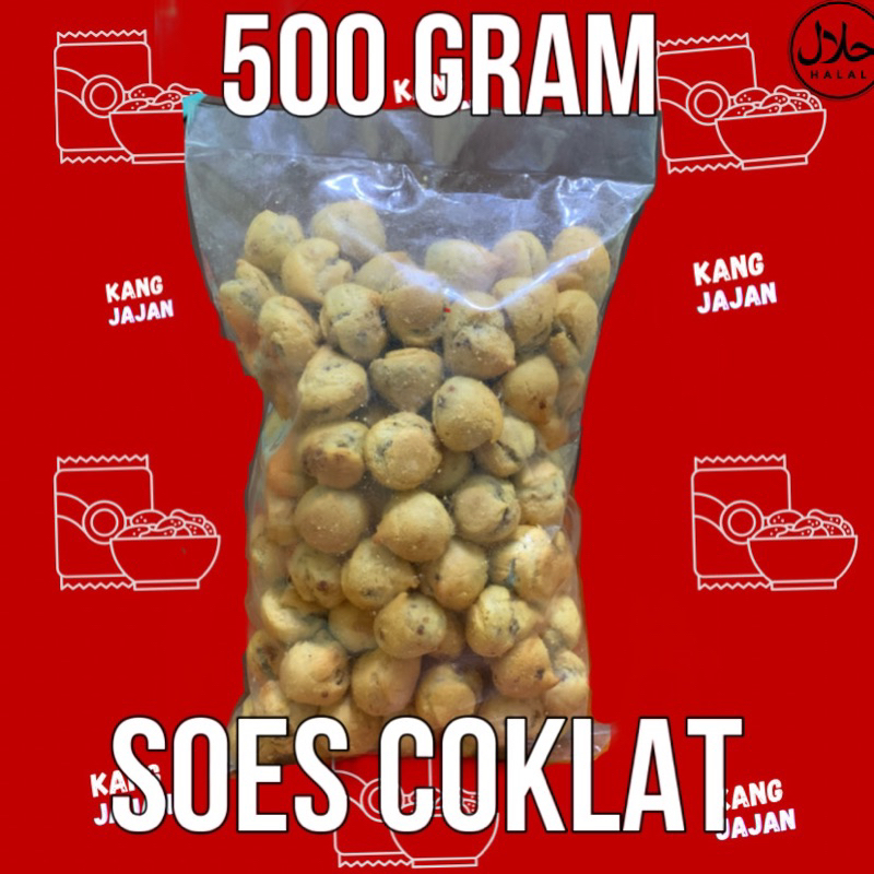 

Mini Soes Coklat Pasta renyah garing lezat lumer