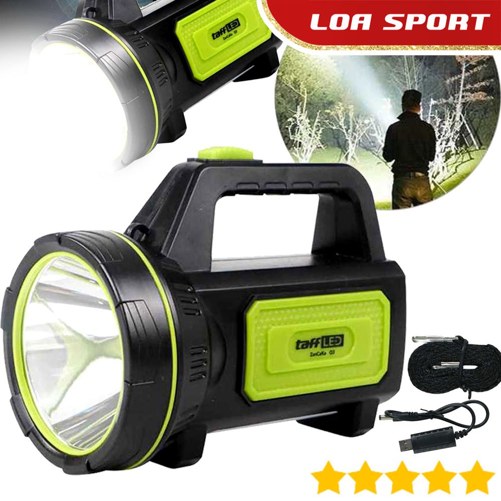 Senter LED Waterproof Super Terang 13500 Lumens Plus Lampu Samping