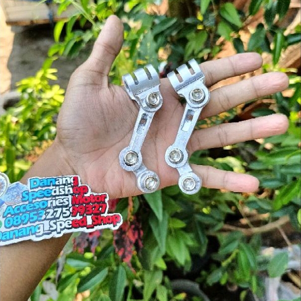 Breket Selang Rem Depan Model CNC New Model Copy M1 Speed Universal Depan Belakang Bisa CB GL MEGAPR