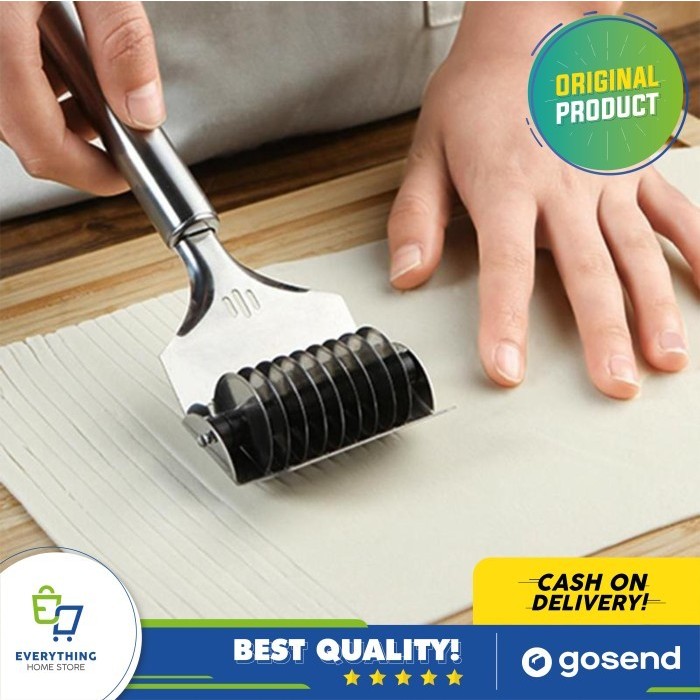 Spaghett Noodle Maker Lattice Roller Dough Cutter Tool ORIGINAL EHS