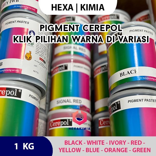 PIGMENT CEREPOL 1 KG-PIGMEN 1 KG-PEWARNA RESIN 1 KG