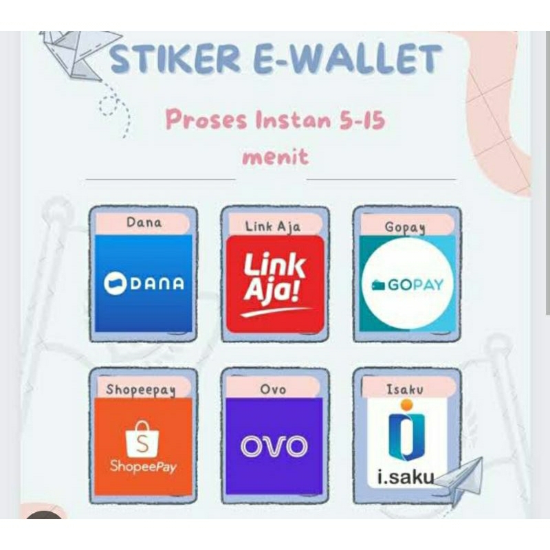 

YG stiker ewallet