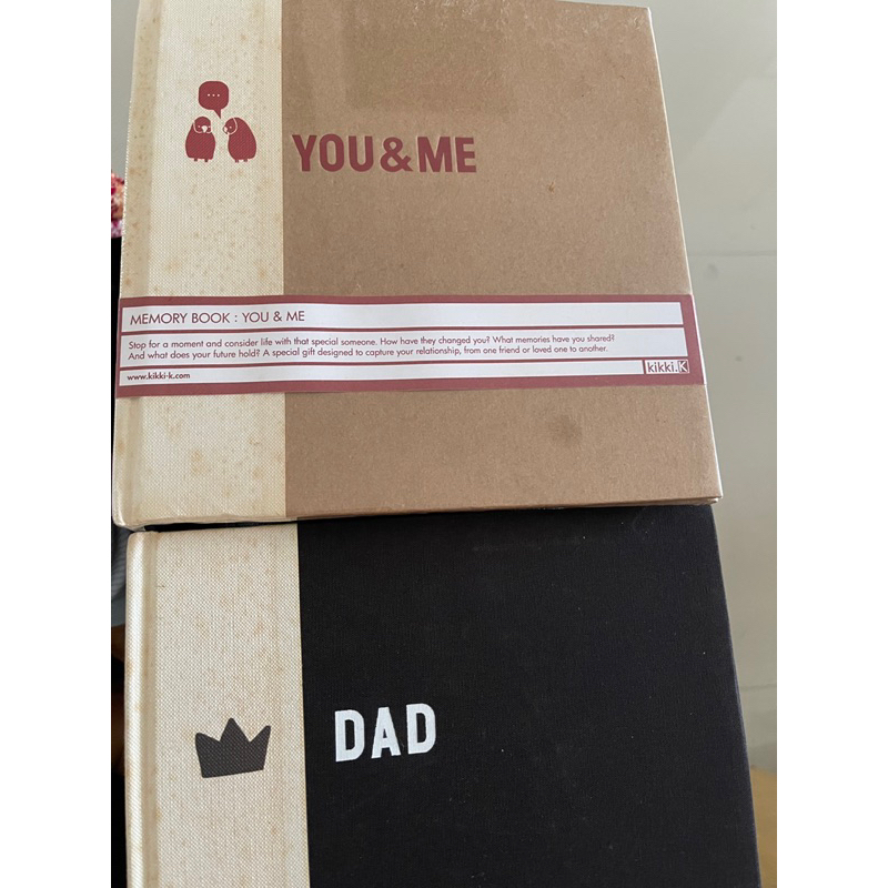 

Kikki.K memory book you & me memory book Dad buy 1 get 1