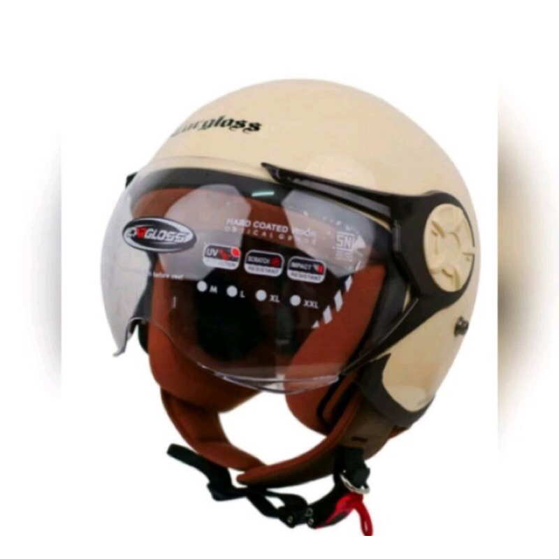 Helm cargloss hijab yrh second