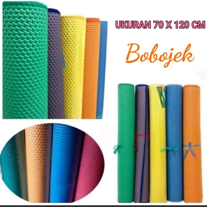 PROMO  Karpet Lantai Spon MERCY 70 x 120 Karpet Lantai Motif Bentol Tikar Bintik / Karpet Sajadah / 