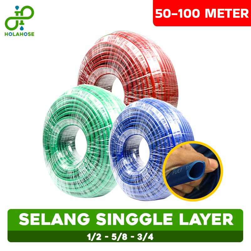 Selang Air Elastis / Selang air 50 - 100 meter / Selang Taman / Selang Air Lentur / Selang Air Elast