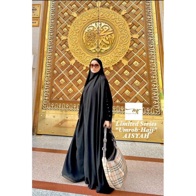[MAISYARA SYARI] GAMIS SYARI / DRESS SET " AISYAH EDITION UMROH - HAJJI "by Maisyara Syari