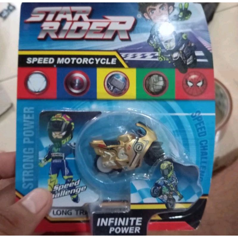 mainan anak motor GP mini (STAR RAIDER MOTO GP)
