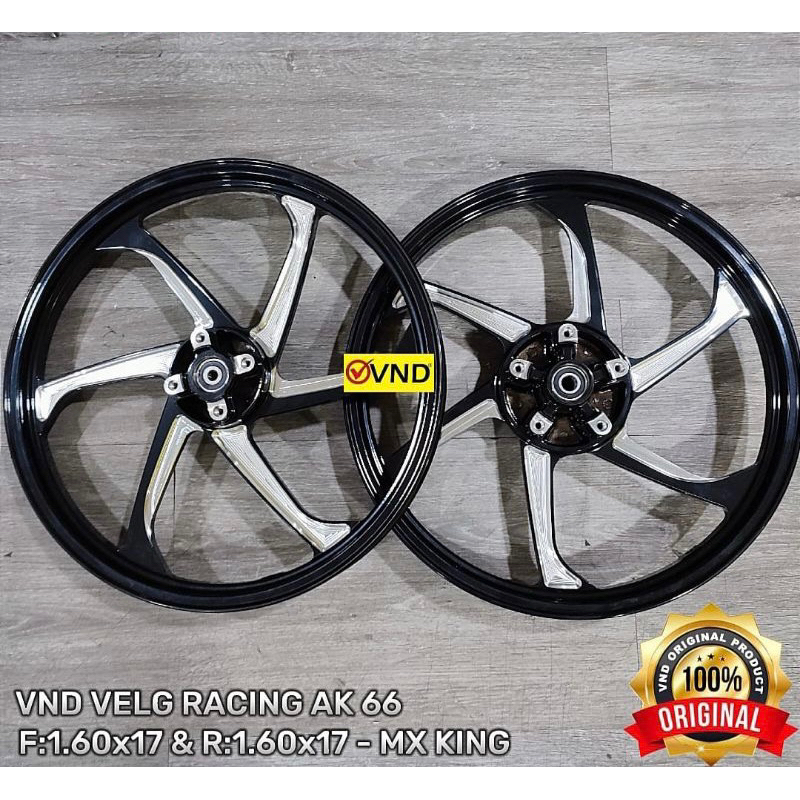 VELG VND AK66 AK 66 YAMAHA JUPITER Z VEGA FIZR MX OLD RX KING 140X17 160X17 ORIGINAL VND Velg VND AK