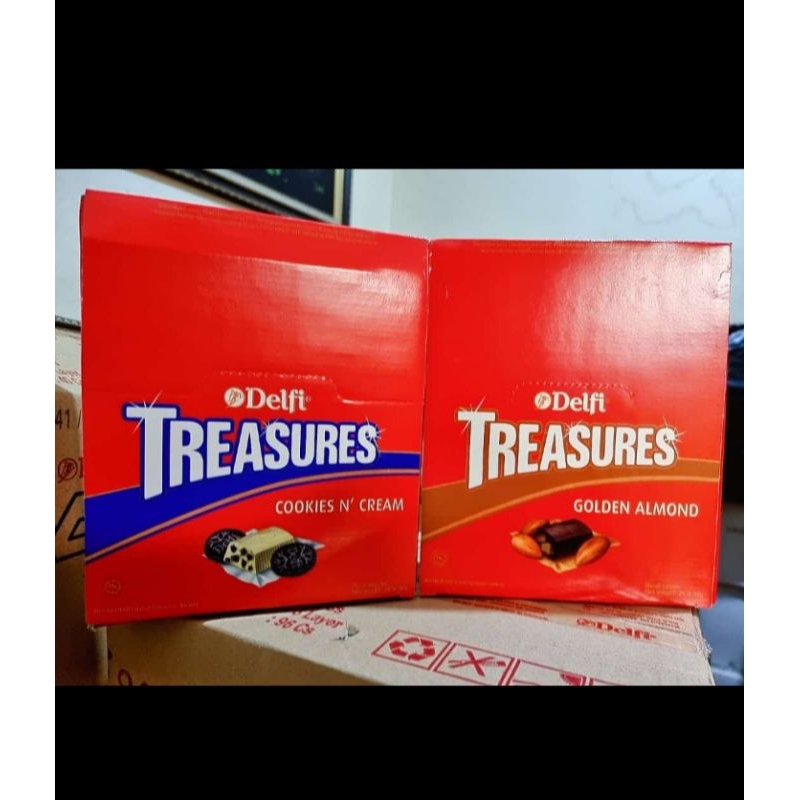 

DELFI TREASURE 1BOX ISI 24 BATANG, 1BATANG ISI 4PCS