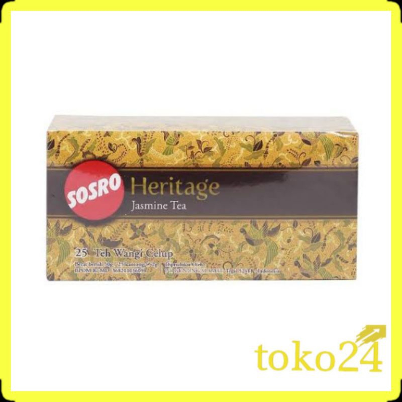 

Sosro Heritage Jasmine Tea 25's