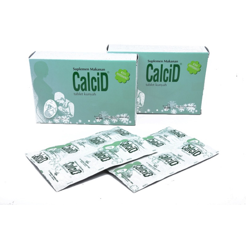 Calcid - Kalsium Ibu Hamil dan Menyusui - Kalsium Mencegah Osteoporosis