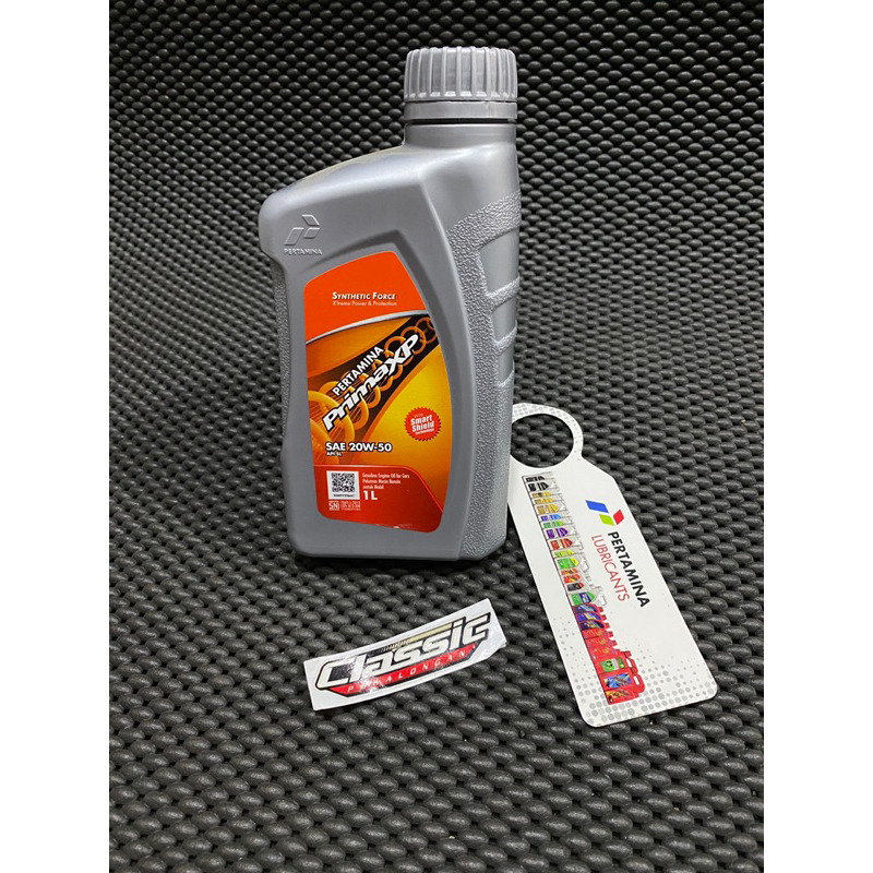 OLI PRIMA XP SAE 20w-50 1 liter OLI MESIN PRIMA XP 1 liter oli