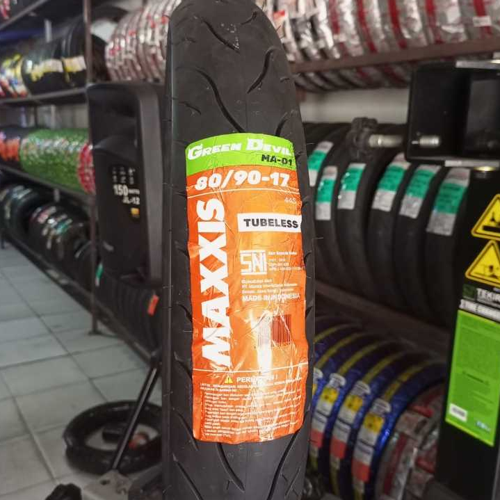 Ban Maxxis GREENDEVIL 80/90-17 TUBELESS