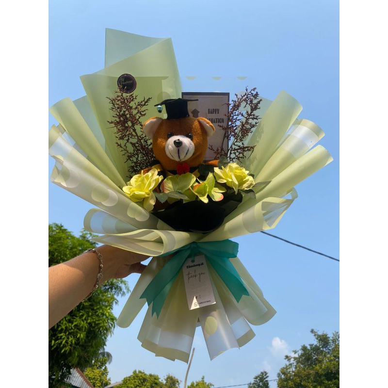 

BUKET BONEKA WISUDA TOGA/ BUKET WISUDA/ BUKET BONEKA