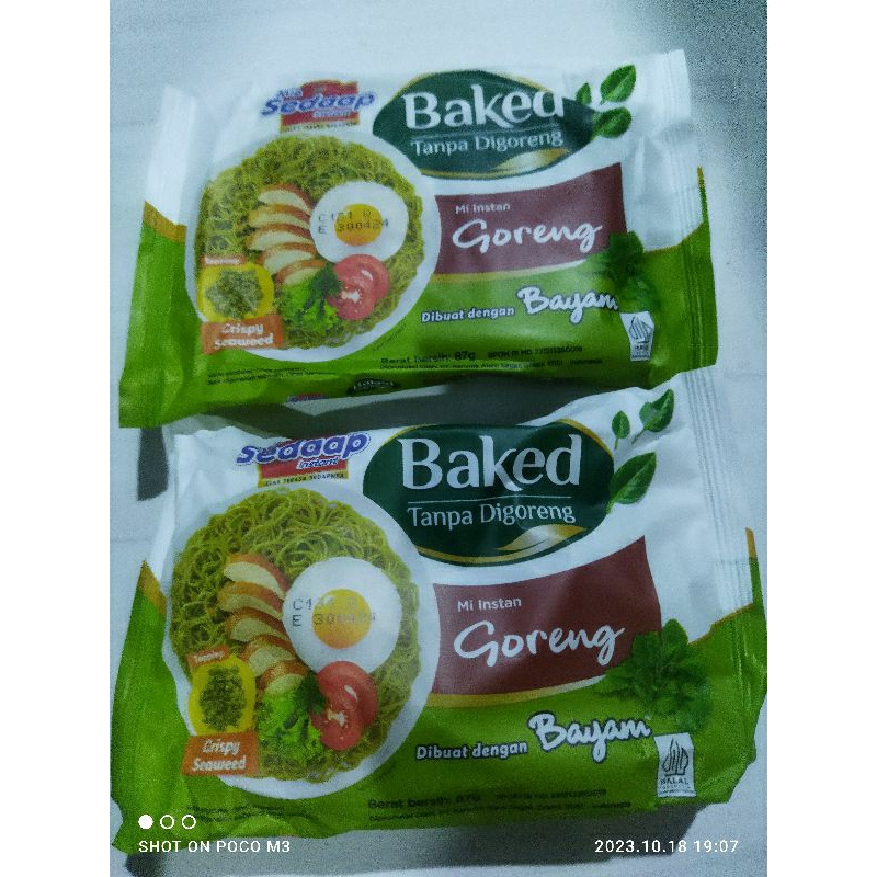 

Mie sedap Baked Goreng Bayam