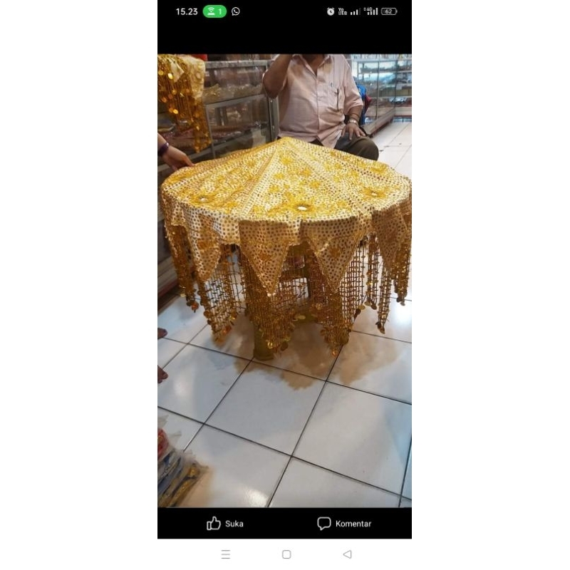 alas payung ukura sedang ..