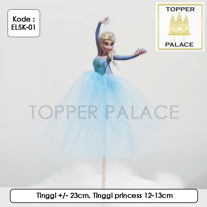 

Cake topper Princess l Cupcake topper Frozen Elsa Anna