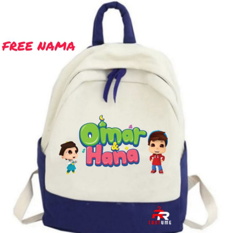 TAS ANAK OMAR & HANA (FREE NAMA)