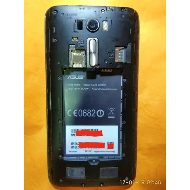 hp Asus Z011dd Minus LCD mesin normal udah tested