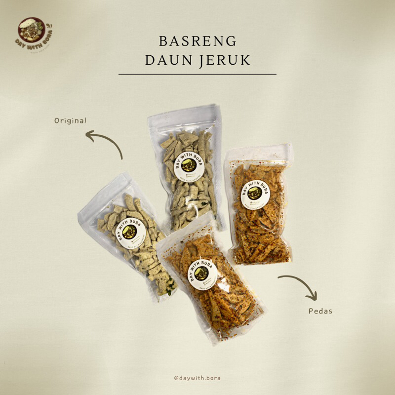 

[READY] Basreng Daun Jeruk DAY WITH BORA