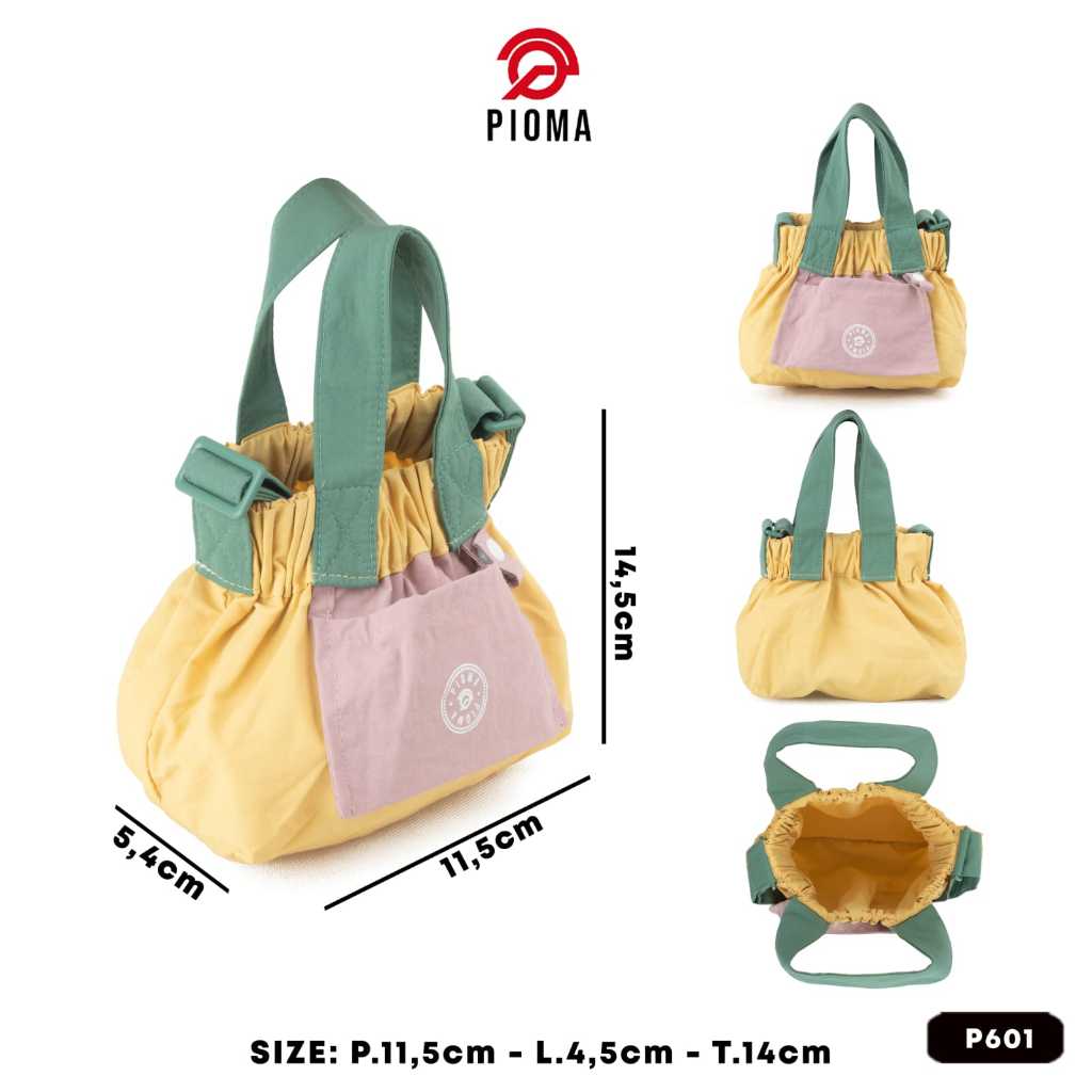 TAS SALEMPANG DUMPLING WANITA / TAS DUMPLING LIPAT / TAS DUMPLING MICRO PIOMA