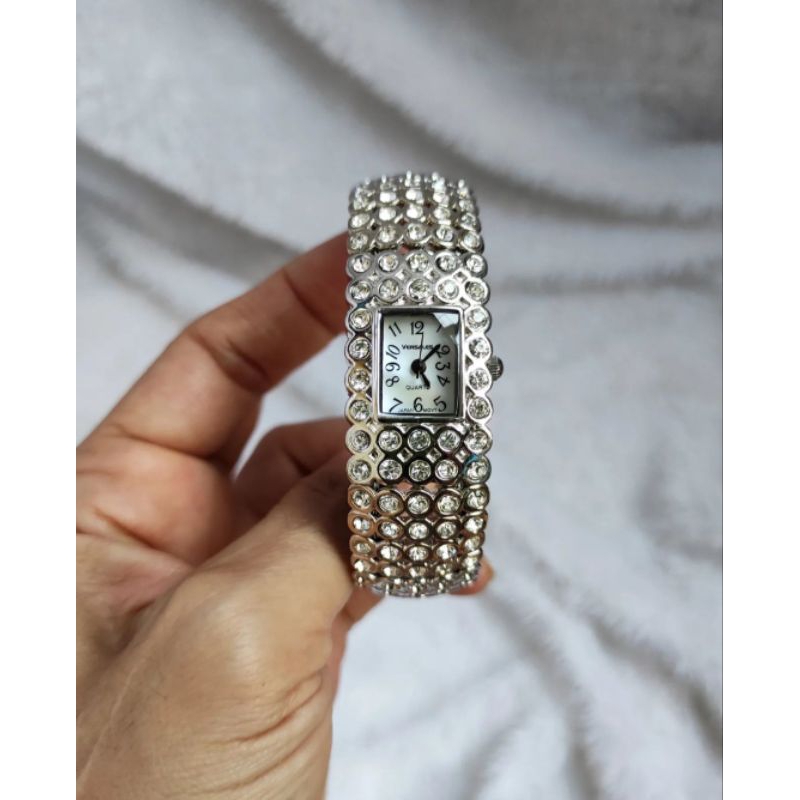 Jam Second / Preloved Versales Swarovski Silver